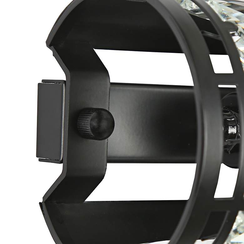 Image 5 Chispa 23 1/2" Wide Matte Black 3-Light Bath Light more views