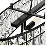 3_Chispa 31 1/2" Wide Black and Crystal Island Chandelier more views