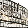 4_Chispa 31 1/2" Wide Black and Crystal Island Chandelier more views