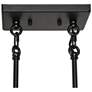 4_Chispa 45 1/4" Wide Matte Black 5-Light Island Chandelier more views