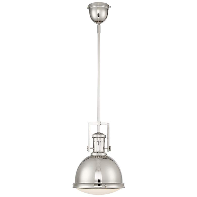 Image 2 Chival 1-Light Pendant in Polished Nickel