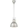2_Chival 1-Light Pendant in Polished Nickel