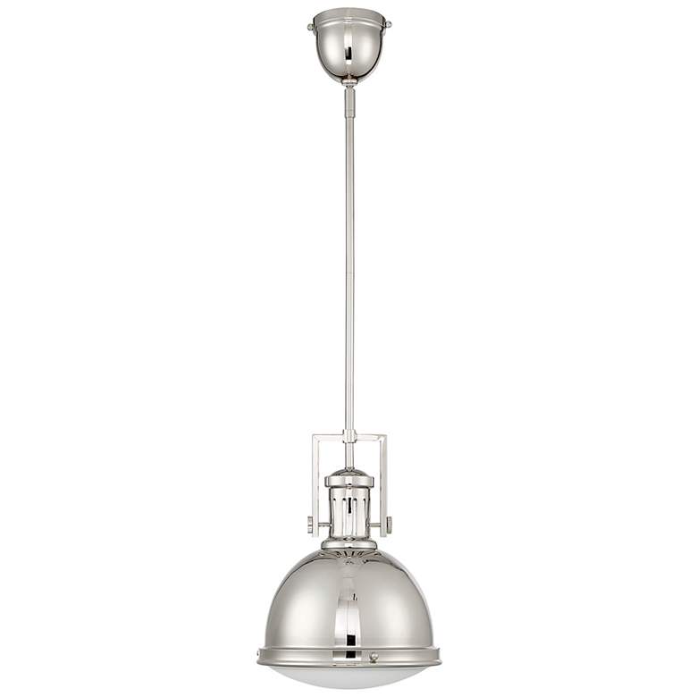 Image 3 Chival 1-Light Pendant in Polished Nickel more views