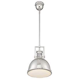 Image5 of Chival 1-Light Pendant in Polished Nickel more views