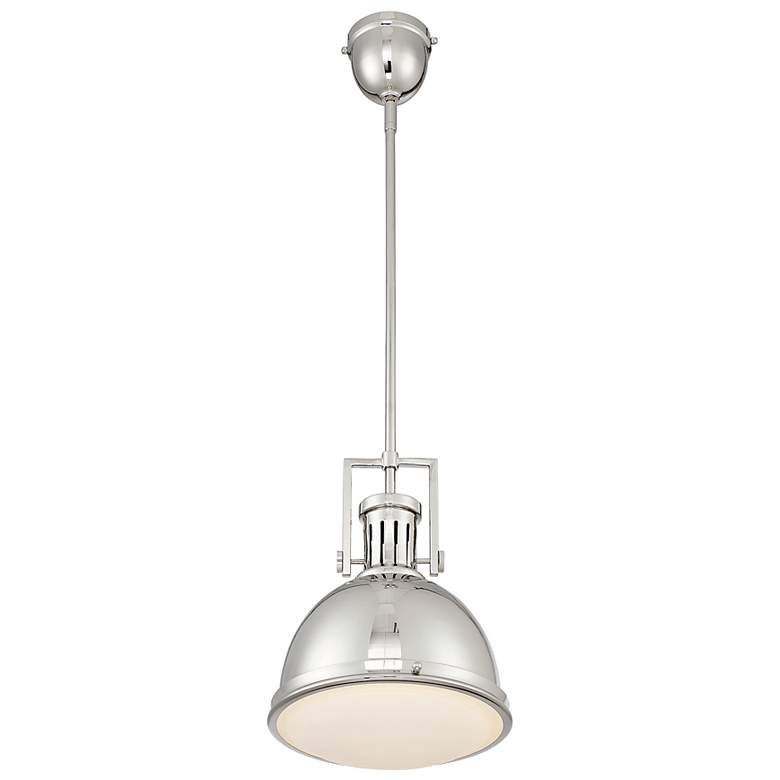 Image 5 Chival 1-Light Pendant in Polished Nickel more views
