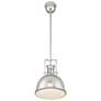 5_Chival 1-Light Pendant in Polished Nickel more views