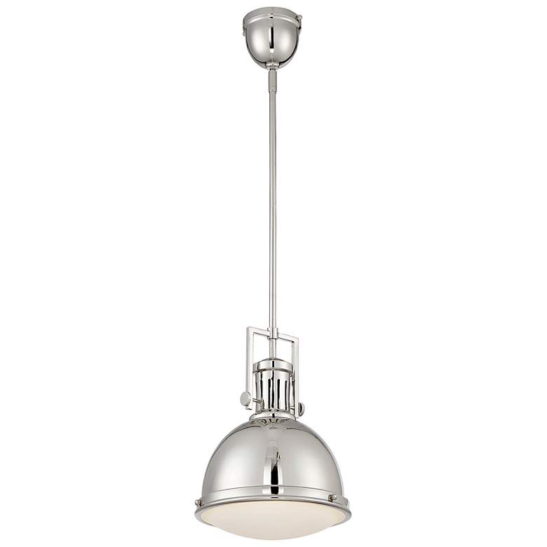 Image 6 Chival 1-Light Pendant in Polished Nickel more views