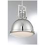 7_Chival 1-Light Pendant in Polished Nickel more views