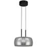 4_Chloe 13 3/4" Wide Matte Black LED Pendant Light more views