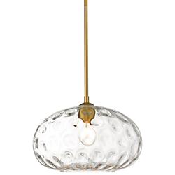 Chloe 14" Wide Olde Brass Pendant Light