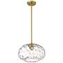 7_Chloe 14" Wide Olde Brass Pendant Light more views