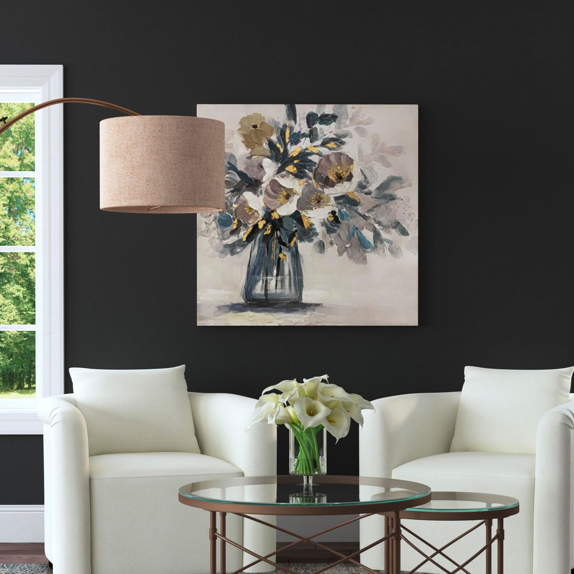 Image 6 Chloe 40x40" Canvas  Art more views