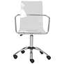 Chloe Clear Acrylic Adjustable Swivel Office Chair