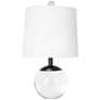 Christie 16" High Clear Crystal Accent Table Lamp