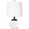 Christie 16" High Clear Crystal Accent Table Lamp