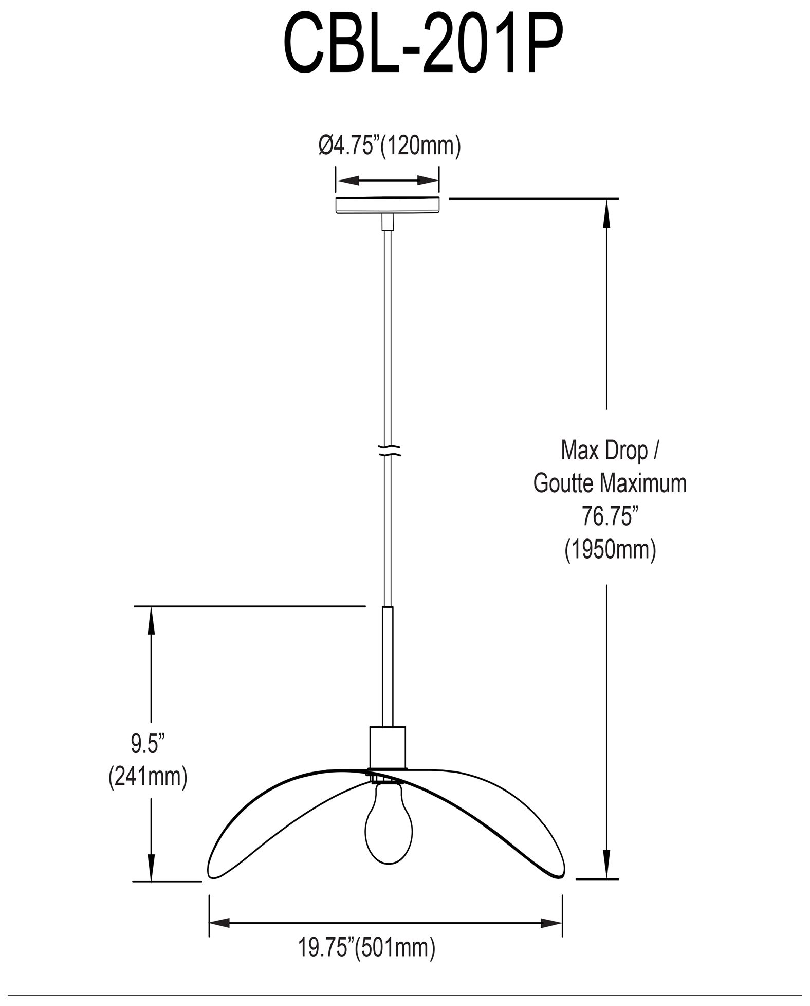 Image 3 Christobel 19.75" Wide Aged Brass Finish Pendant  w/ White Shade more views