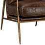 Christopher Brown Top Grain Leather Club Chair