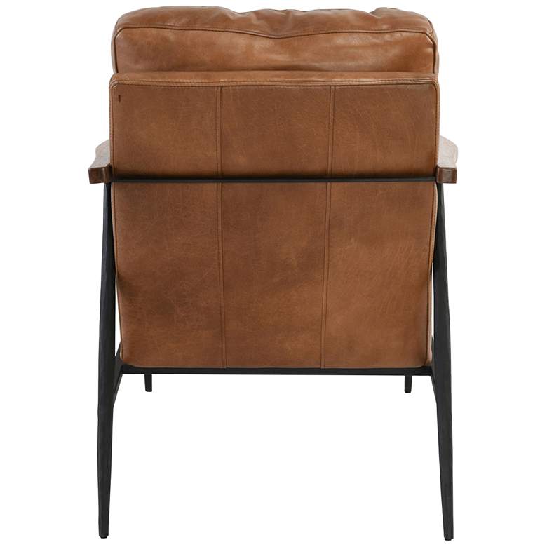 Image 6 Christopher Tan Top Grain Leather Club Chair more views