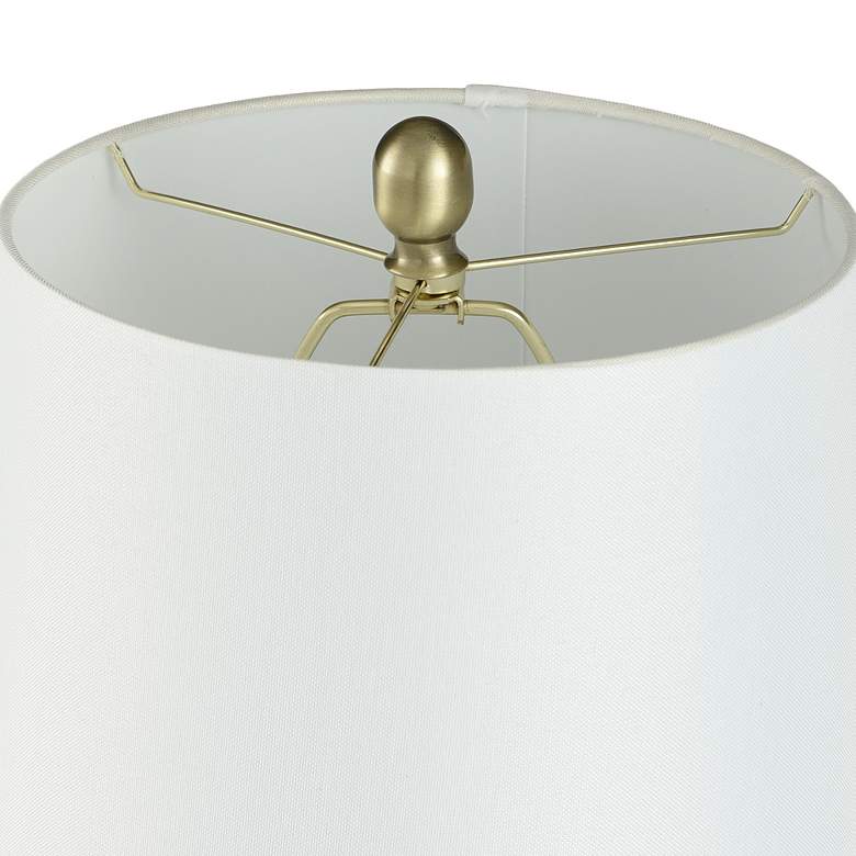 Image 3 Christy Table Lamp - Bronze - Brussels White more views