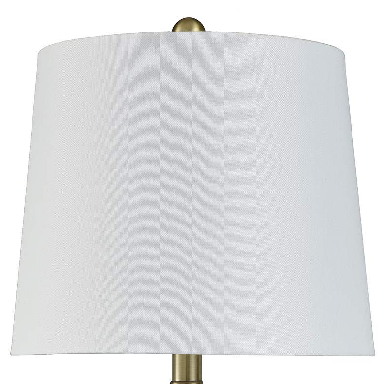Image 4 Christy Table Lamp - Bronze - Brussels White more views