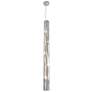 3_Chroman Empire 4.75" Wide 5-Lt Tall Cylinder Pendant more views