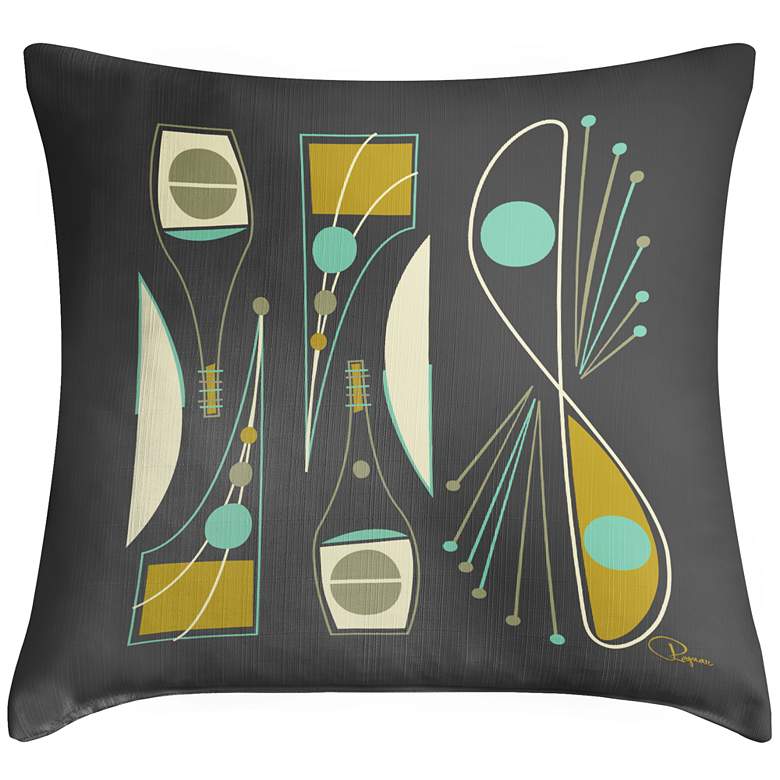 Image 1 Chromaphile I 18 inch Square Throw Pillow
