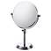 Chrome Adjustable 5X Magnifying Vanity Cosmetic Stand Mirror