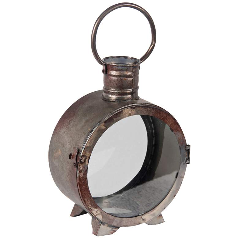 Image 1 Chronos 16 inch High Rustic Votive Lantern Candle Holder