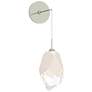 Chrysalis 11.6" High White Crystal Sterling Large Low Voltage Sconce