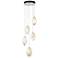 Chrysalis 16.1" Wide 5-Light White Crystal Pendant
