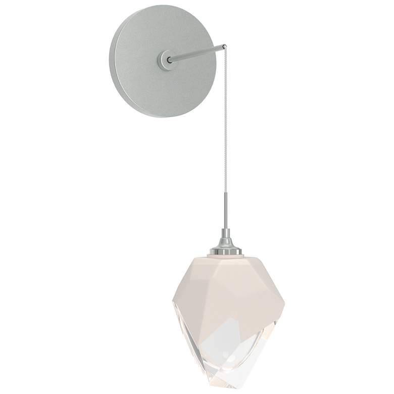 Image 1 Chrysalis 8.8" High White Crystal Vintage Platinum Small Low Voltage S