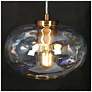 2_Chrysaorican 19" Wide Plating Brass 3-Light Pendant more views