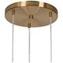 3_Chrysaorican 19" Wide Plating Brass 3-Light Pendant more views