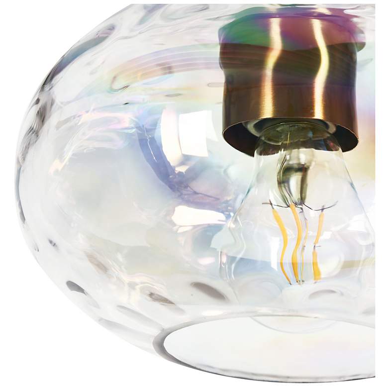 Image 2 Chrysaorican 24 1/2" Wide Plating Brass Multi-Light Pendant more views