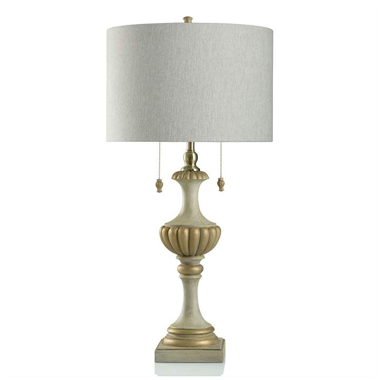 Image 1 Chrysta 34 inch Cr&#195;&#168;me Table Lamp
