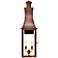 Churchill 28" Tall Copper Electric Wall Mount Outdoor Lantern Sconce