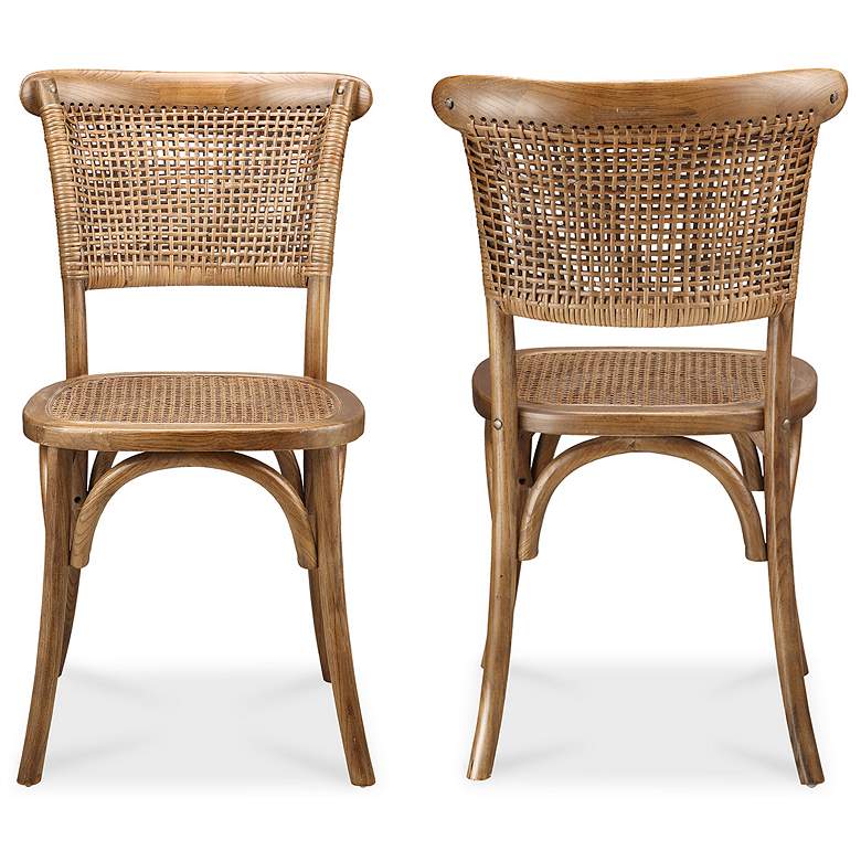 Image 2 Churchill Dining Chair Light Brown - Set Of Two more views