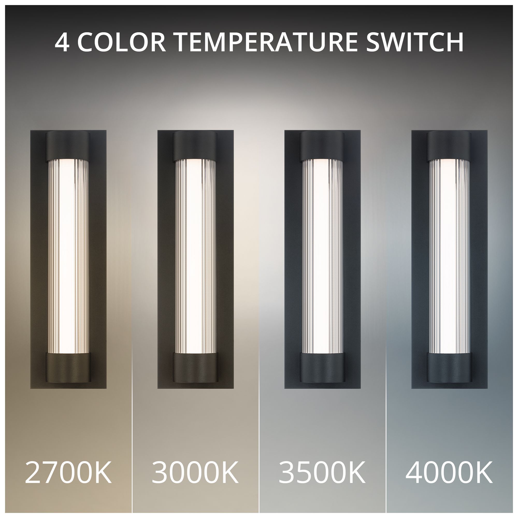 Image 5 Chyzel 18"H x 5.4"W 1-Light Outdoor Wall Light in Black more views