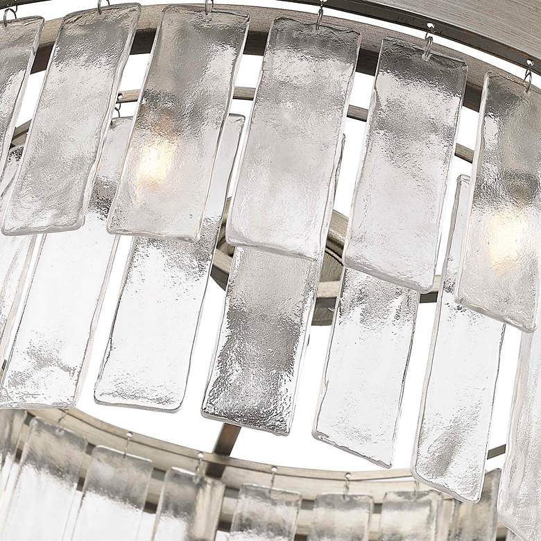 Image 7 Ciara 27" Wide Peruvian Silver 9-Light Ceiling Light more views