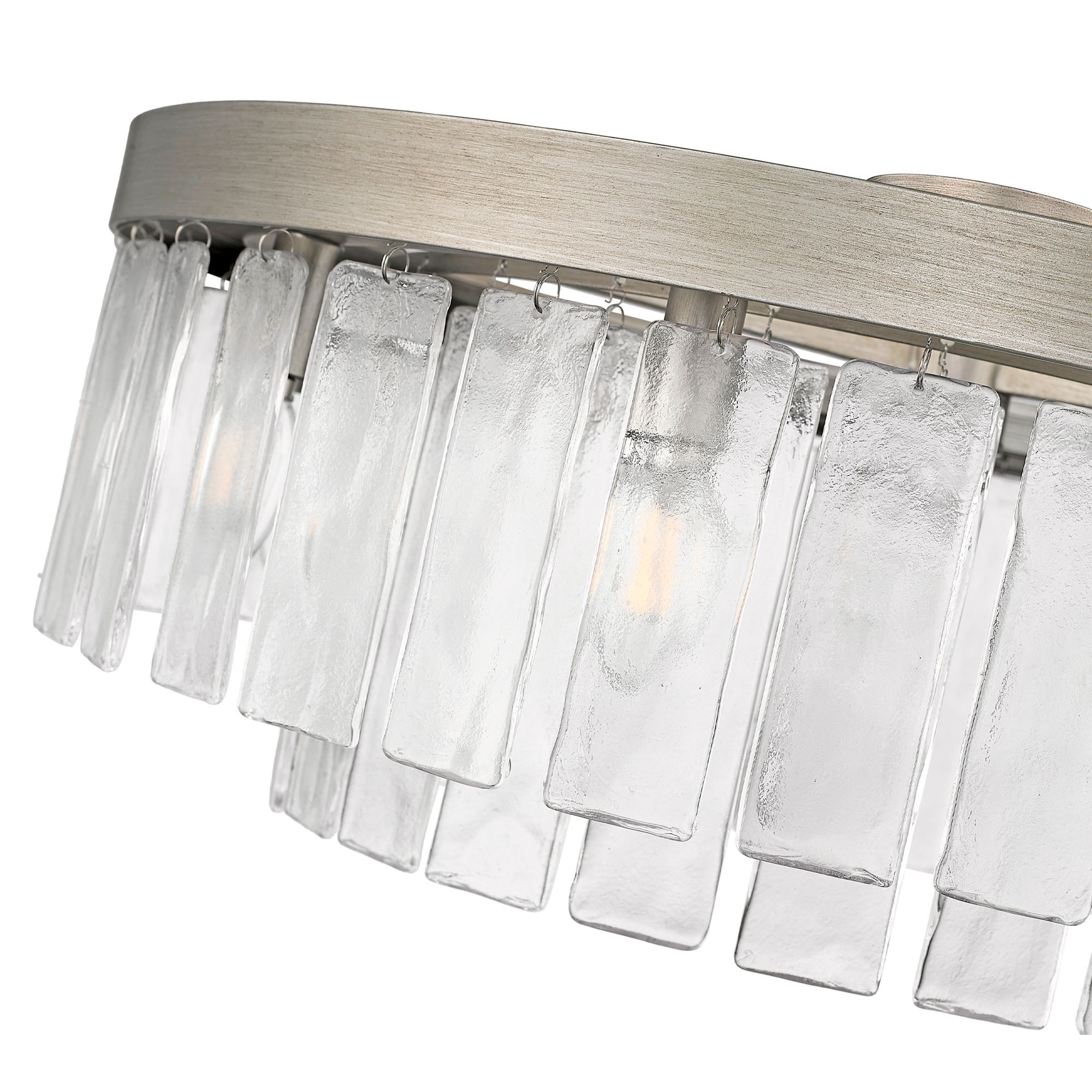 Ciara 27" Wide Peruvian Silver 9-Light Ceiling Light