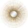 Cibola Gold 32" Round Sunburst Wall Mirror