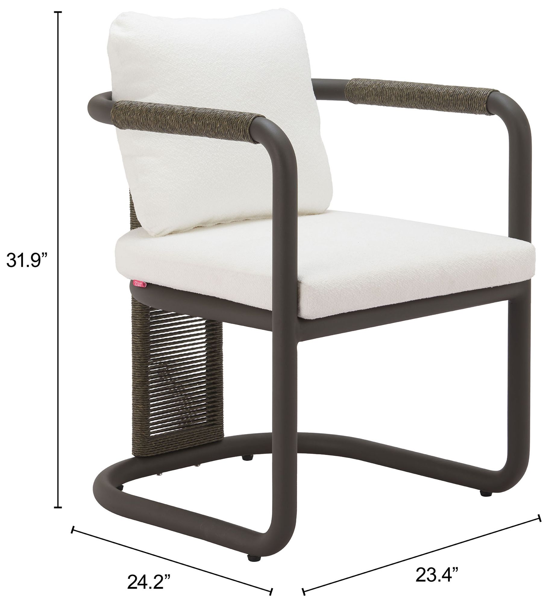 Ciel Dining Chair Ivory Set of 2