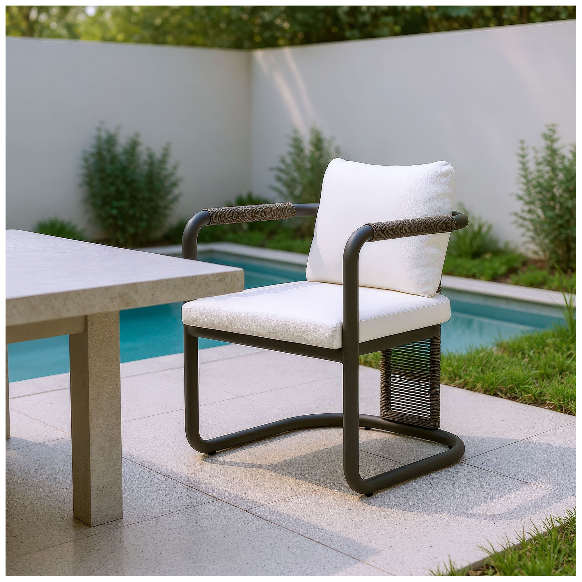 Ciel Dining Chair Ivory Set of 2