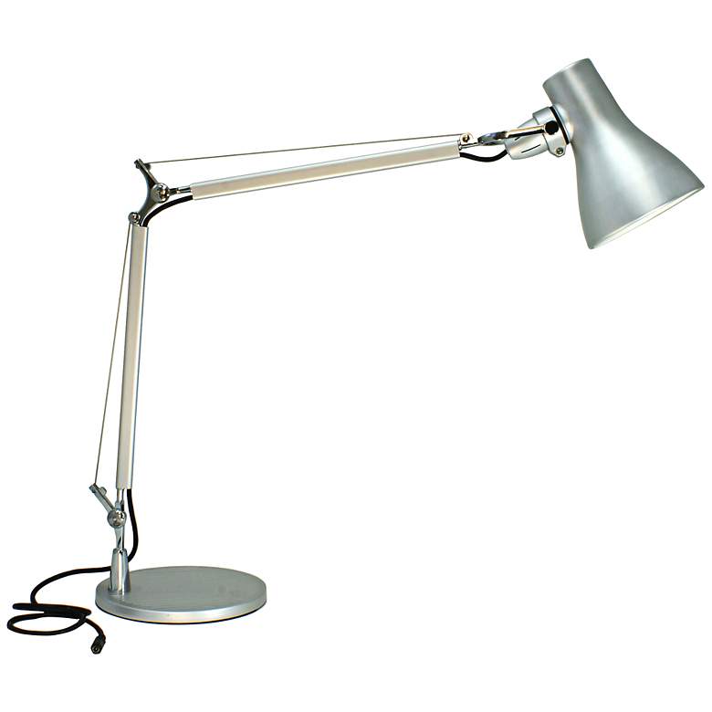 Image 1 Cielux&#8482; Pro Matte Silver LED Desk Lamp