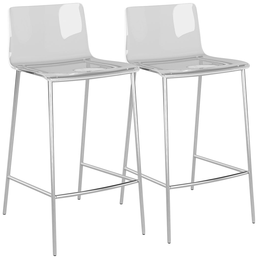 Brushed nickel counter stools hot sale