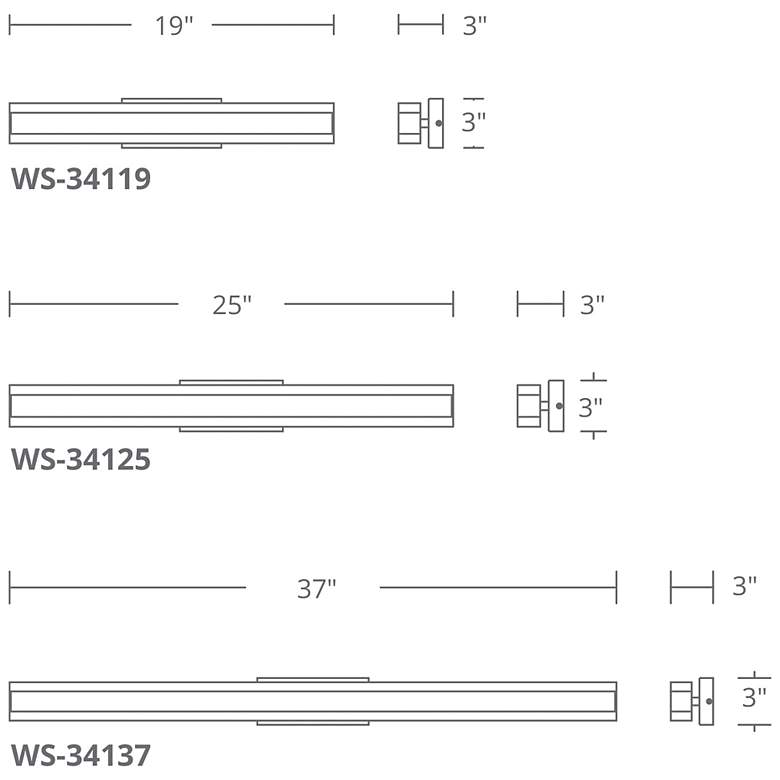 Image 5 Cinch LED 3-CCT Bathroom Vanity or Wall Light more views