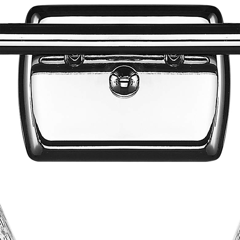 Image 3 Cindyrella 10 1/4" High Polished Chrome 2-Light Wall Sconce more views