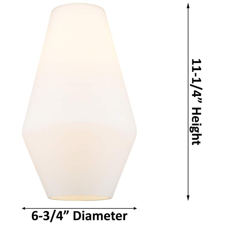 Image 5 Cindyrella 25"W 3 Light Polished Nickel Bath Light With Cased White Sh more views