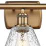 Cindyrella 26" Wide Brushed Brass 3-Light Bath Vanity Light