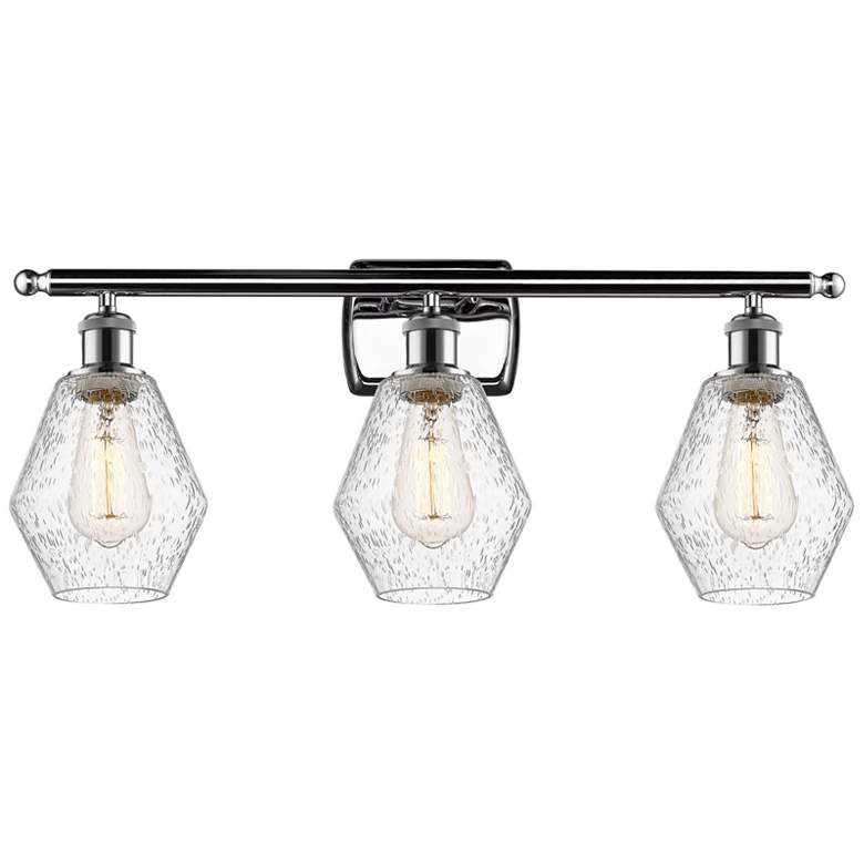 Image 1 Cindyrella 26 inchW Polished Chrome 3-Light Bath Vanity Light